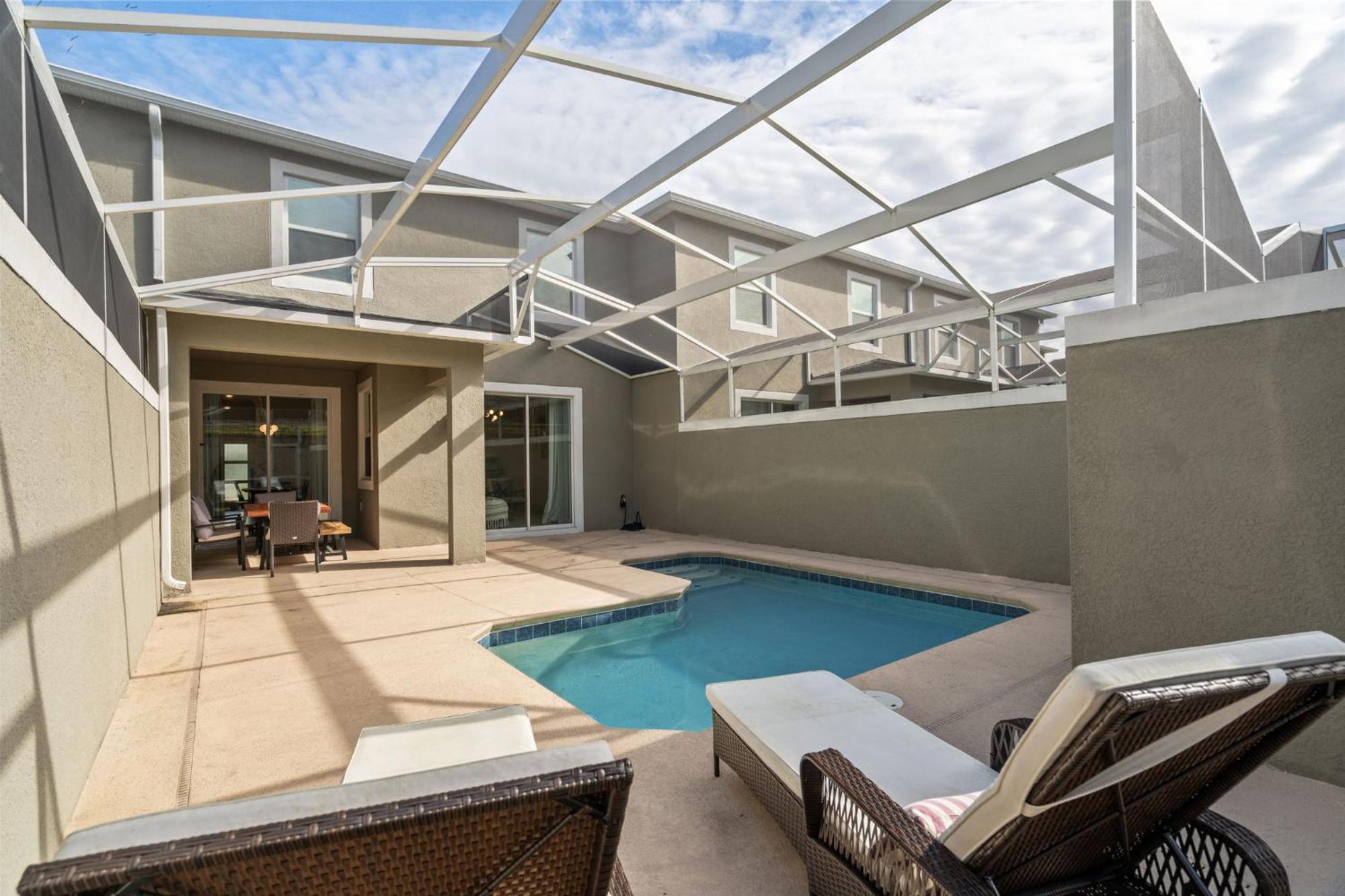 Amazing 4 Bed Home W Private Pool Close To Disney 1180King Kissimmee Exterior photo